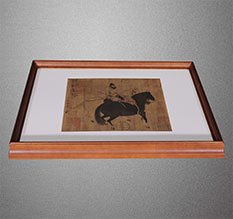 咸阳市书画装裱配框服务案例